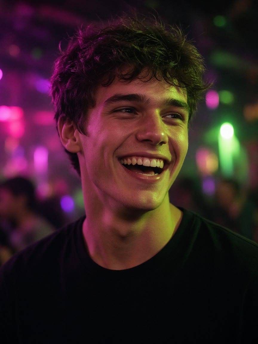 Federico sonriendo